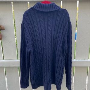 Oversized Land's End Turtleneck